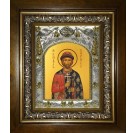Икона освященная "Борис благоверный князь-страстотерпец", в киоте 20x24 см