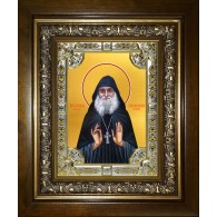 Икона освященная "Гавриил (Ургебадзе) архимандрит, преподобный", в киоте 24x30 см фото