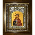 Икона освященная "Глеб благоверный князь-страстотерпец", в киоте 20x24 см