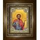 Икона освященная "Гордий Каппадокийский, сотник мученик", в киоте 24x30 см