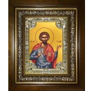 Икона освященная "Гордий Каппадокийский, сотник мученик", в киоте 24x30 см