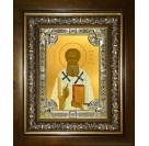 Икона освященная "Григорий Богослов святитель", в киоте 24x30 см