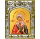 Икона освященная "Калиса Коринфская мученица", 14x18 см