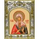 Икона освященная "Калиса Коринфская мученица", 14x18 см