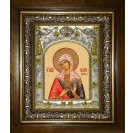 Икона освященная "Калиса Коринфская мученица", в киоте 20x24 см