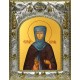 Икона освященная "Евгения Святая преподобномученица", 14x18 см