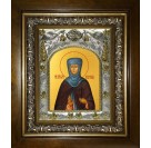 Икона освященная "Евгения Святая преподобномученица",в киоте 20x24 см