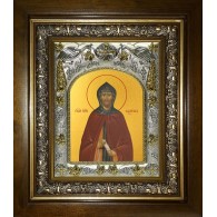 Икона освященная "Ефрем Сирин преподобный", в киоте 20x24 см фото