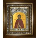 Икона освященная "Ефрем Сирин преподобный", в киоте 20x24 см