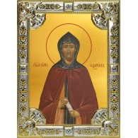 Икона освященная "Ефрем Сирин преподобный", 18x24 см, со стразами фото