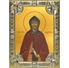 Икона освященная "Ефрем Сирин преподобный", 18x24 см, со стразами