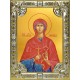 Икона освященная "Зинаида Мученица", 18x24 см, со стразами