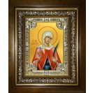 Икона освященная "Валентина Кесарийская мученица", в киоте 24x30 см