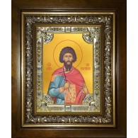 Икона освященная "Илиан (Илий) Севастийский мученик", в киоте 24x30 см фото