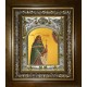 Икона освященная "Константин Богородский священномученик",в киоте 20x24 см