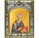 Икона освященная "Матфей (Матвей) Апостол", 14x18 см