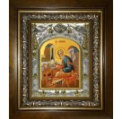Икона освященная "Матфей (Матвей) Апостол", в киоте 20x24 см
