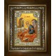Икона освященная "Матфей (Матвей) Апостол", в киоте 24x30 см