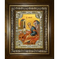 Икона освященная "Матфей (Матвей) Апостол", в киоте 24x30 см фото