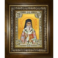 Икона освященная "Нектарий Эгинский святитель", в киоте 24x30 см фото