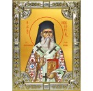 Икона освященная "Нектарий Эгинский святитель", 18x24 см, со стразами