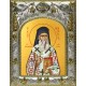 Икона освященная "Нектарий Эгинский святитель", 14x18 см