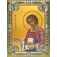 Икона освященная "Пантелеймон великомученик и целитель", 18x24 см, со стразами