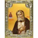 Икона освященная "Серафим Саровский преподобный, чудотворец", 18x24 см, со стразами