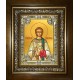 Икона освященная "Стефан архидиакон первомученик", в киоте 24x30 см