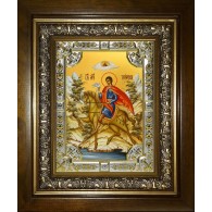 Икона освященная "Трифон мученик", 18x24 см, со стразами фото