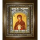 Икона освященная "Умягчение злых сердец, икона Божией Матери", в киоте 20x24 см