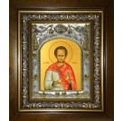 Икона освященная "Виталий Римлянин", в киоте 20x24 см