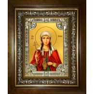 Икона освященная "Фотина (Светлана) Самаряныня, Римская, мученица", в киоте 24x30 см фото