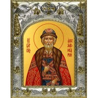 Икона освященная "Ярослав Мудрый", 14x18 см фото