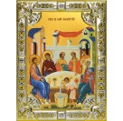 Икона освященная "Брак в Кане Галилейской", 18x24 см, со стразами