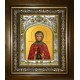 Икона освященная "Рафаила (Вишнякова) преподобномученица", в киоте 20x24 см