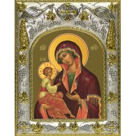 Икона освященная "Гребневская икона Божией Матери", 14x18 см фото
