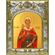 Икона освященная "Анисия Солунская", 14x18 см