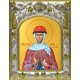 Икона освященная "Анна Всеволодовна, преподобная княжна", 14x18 см