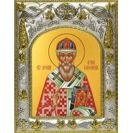 Икона освященная "Арсений Элассонский, Суздальский, святитель", 14x18 см фото