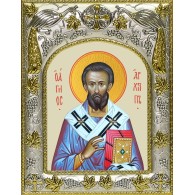 Икона освященная "Архипп Колоссянский, Иерапольский священномученик", 14x18 см фото