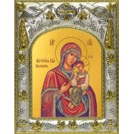 Икона освященная "Песчанская икона Божией Матери", 14x18 см фото