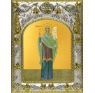 Икона освященная "Виринея (Вероника) Едесская мученица", 14x18 см