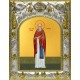 Икона освященная "Герман Соловецкий, преподобный", 14x18 см