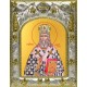 Икона освященная "Димитрий (Дмитрий) Можайский, архиепископ", 14x18 см