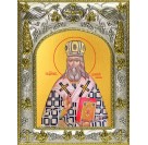 Икона освященная "Димитрий (Дмитрий) Можайский, архиепископ", 14x18 см