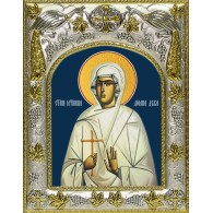 Икона освященная "Домна Никомидийская, мученица", 14x18 см фото