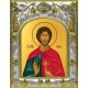 Икона освященная "Инна Новодунский, мученик", 14x18 см
