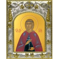 Икона освященная "Иулия (Юлия) Карфагенская, Корсиканская, мученица", 14x18 см фото