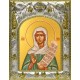 Икона освященная "Иуния (Юния), Святая мученица", 14x18 см